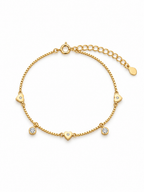 Golden Heatbeat Bracelet