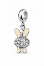 Sparkle Bunny Charm