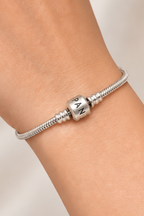 Anviora Silver Serpent Bracelet