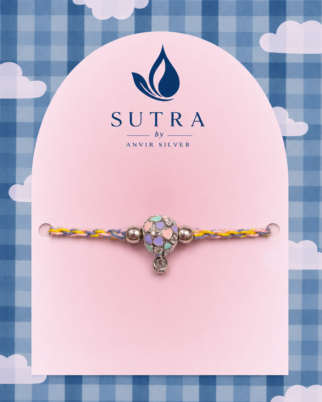 Pastel Turtle Rakhi
