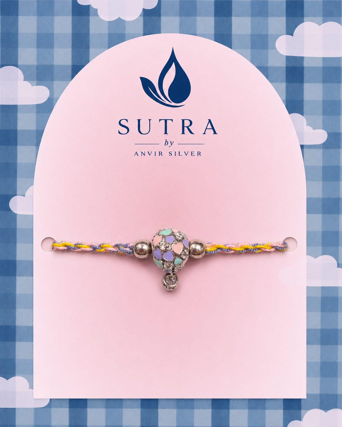 Pastel Turtle Rakhi
