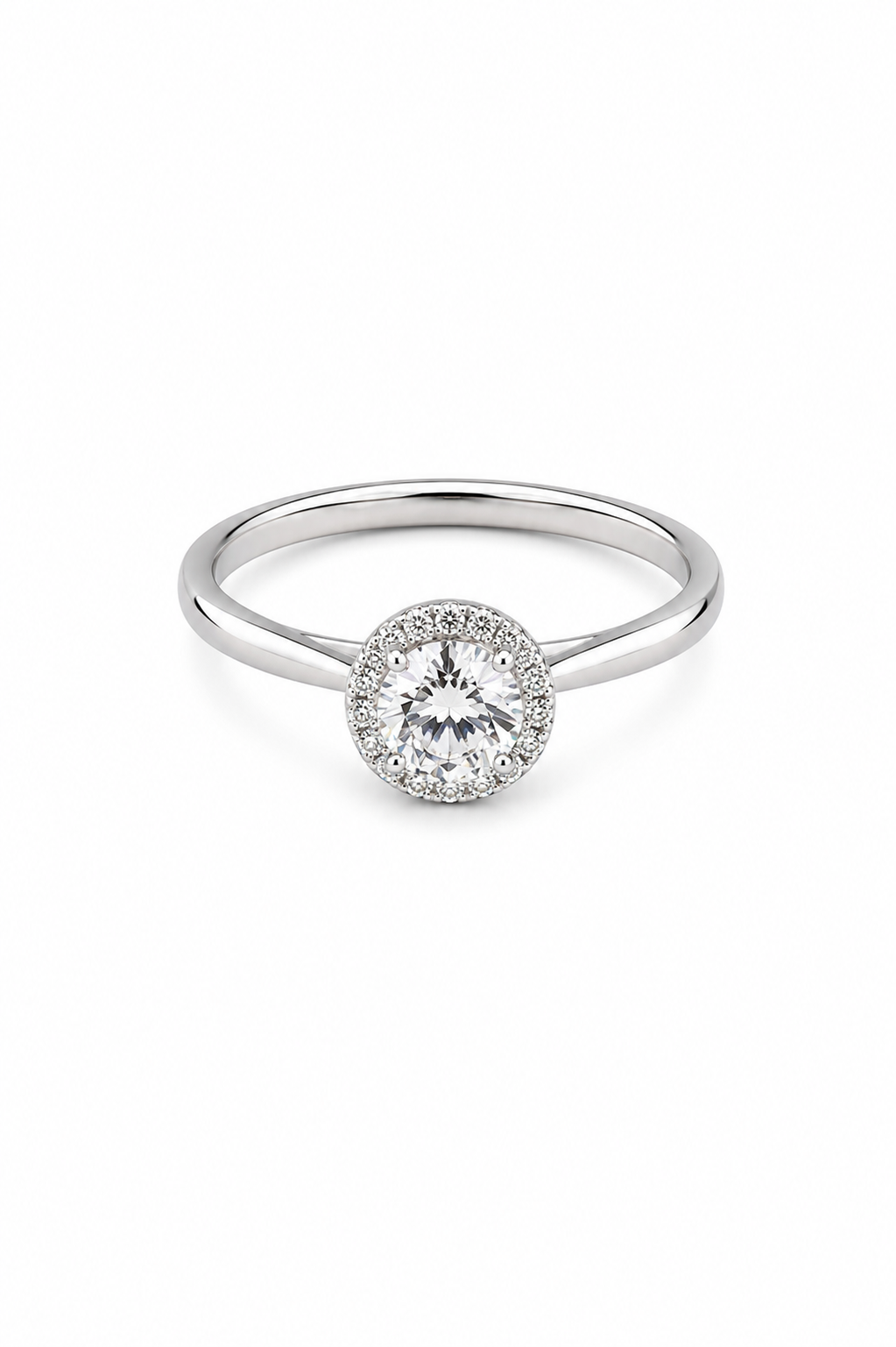 Moissanite Moon Pop Ring