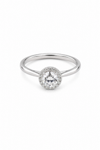 Moissanite Moon Pop Ring