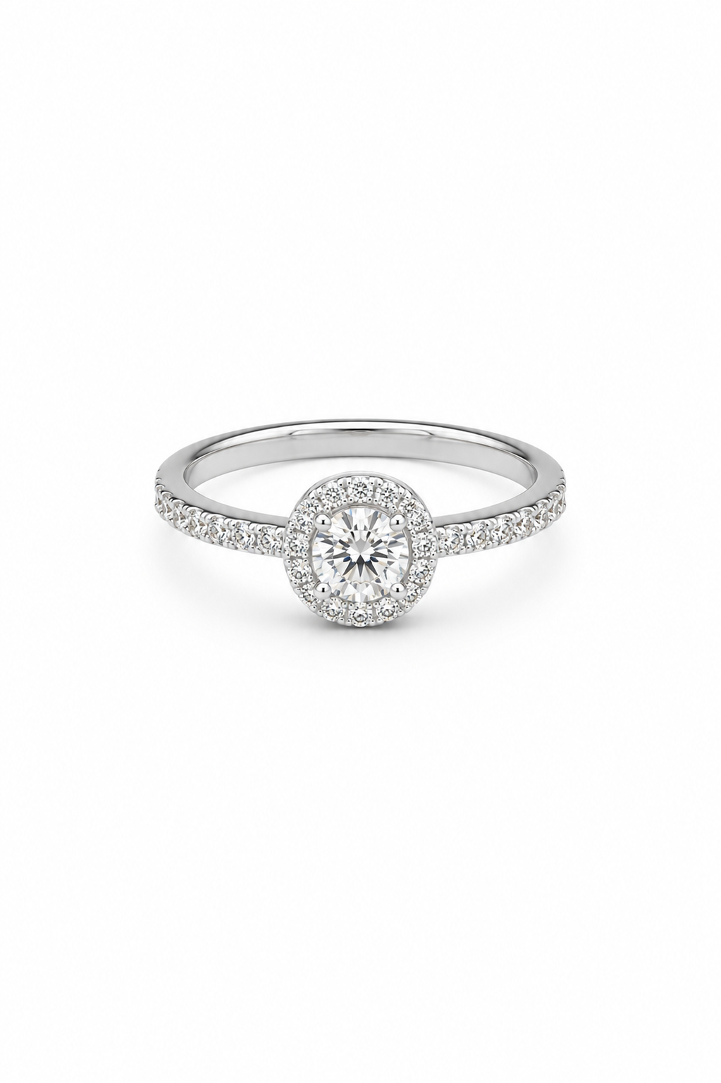 Moissanite Bling Orbit Ring