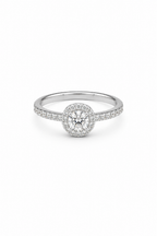 Moissanite Bling Orbit Ring