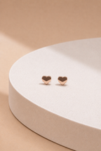 Tiny Heart Studs
