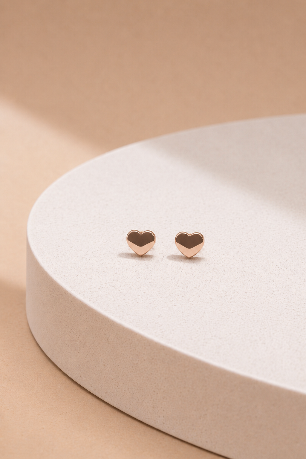 Tiny Heart Studs