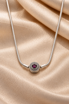 Garnet Glow Pendant