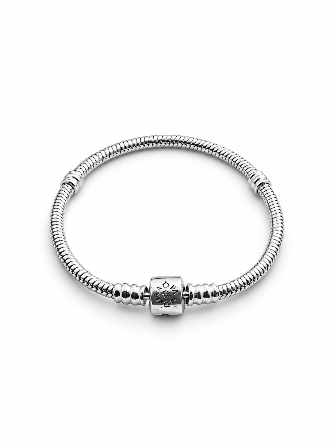 Anviora Silver Serpent Bracelet