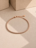 Rose Radiance Tennis Bracelet