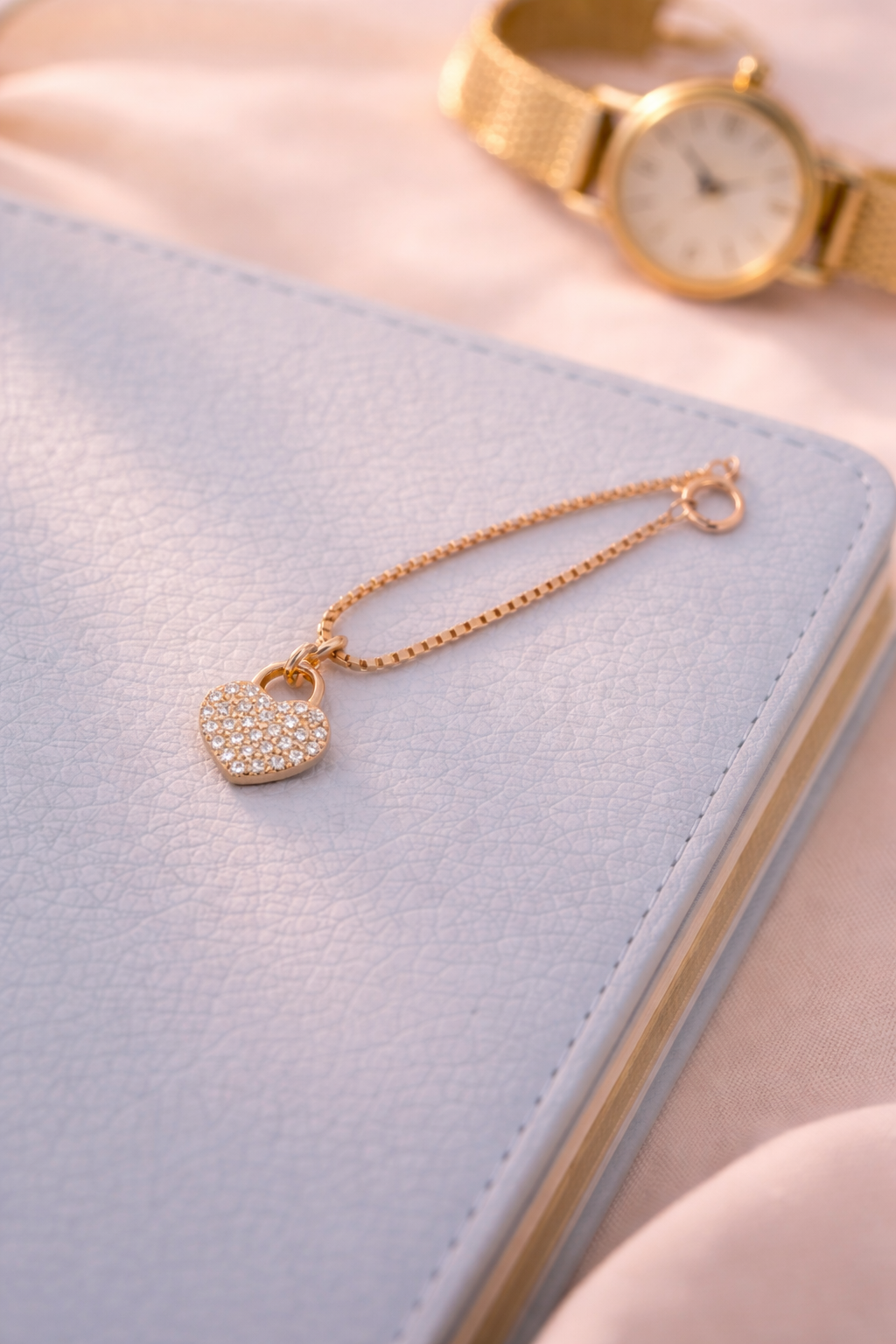 Crystal Heart Charm
