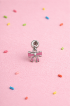 Pink Bow Charm
