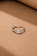 Moissanite Bling Orbit Ring