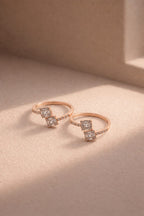 Twin Radiance Toe Rings