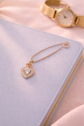 Heart Crown Charm
