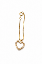 Crystal Heart Charm
