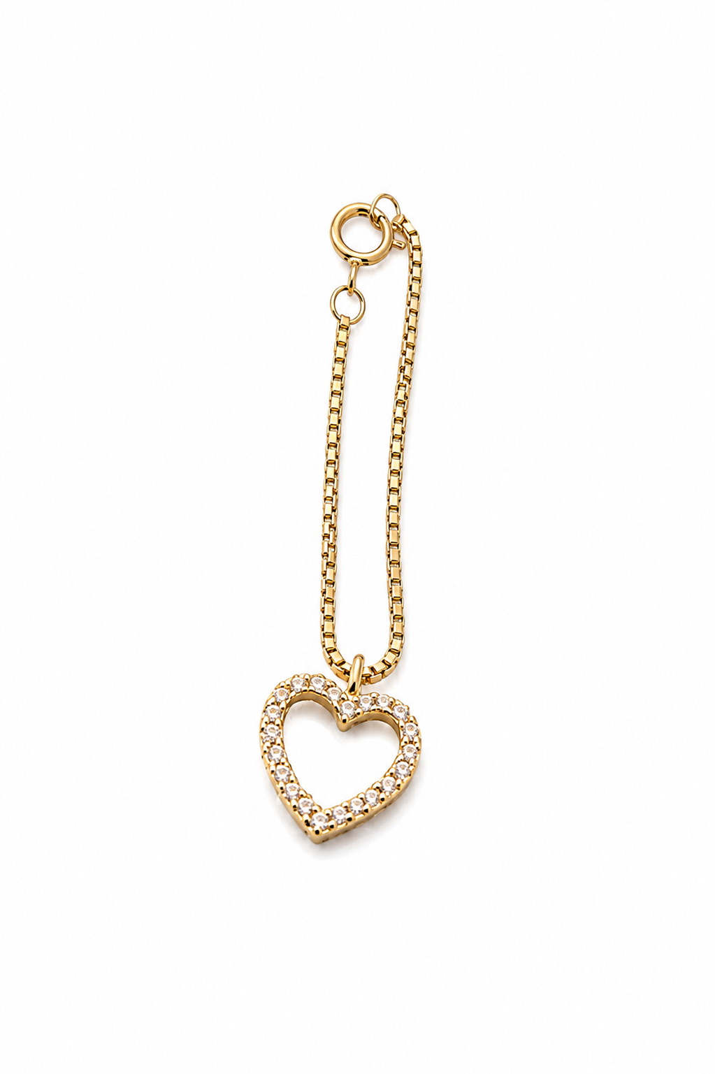 Crystal Heart Charm