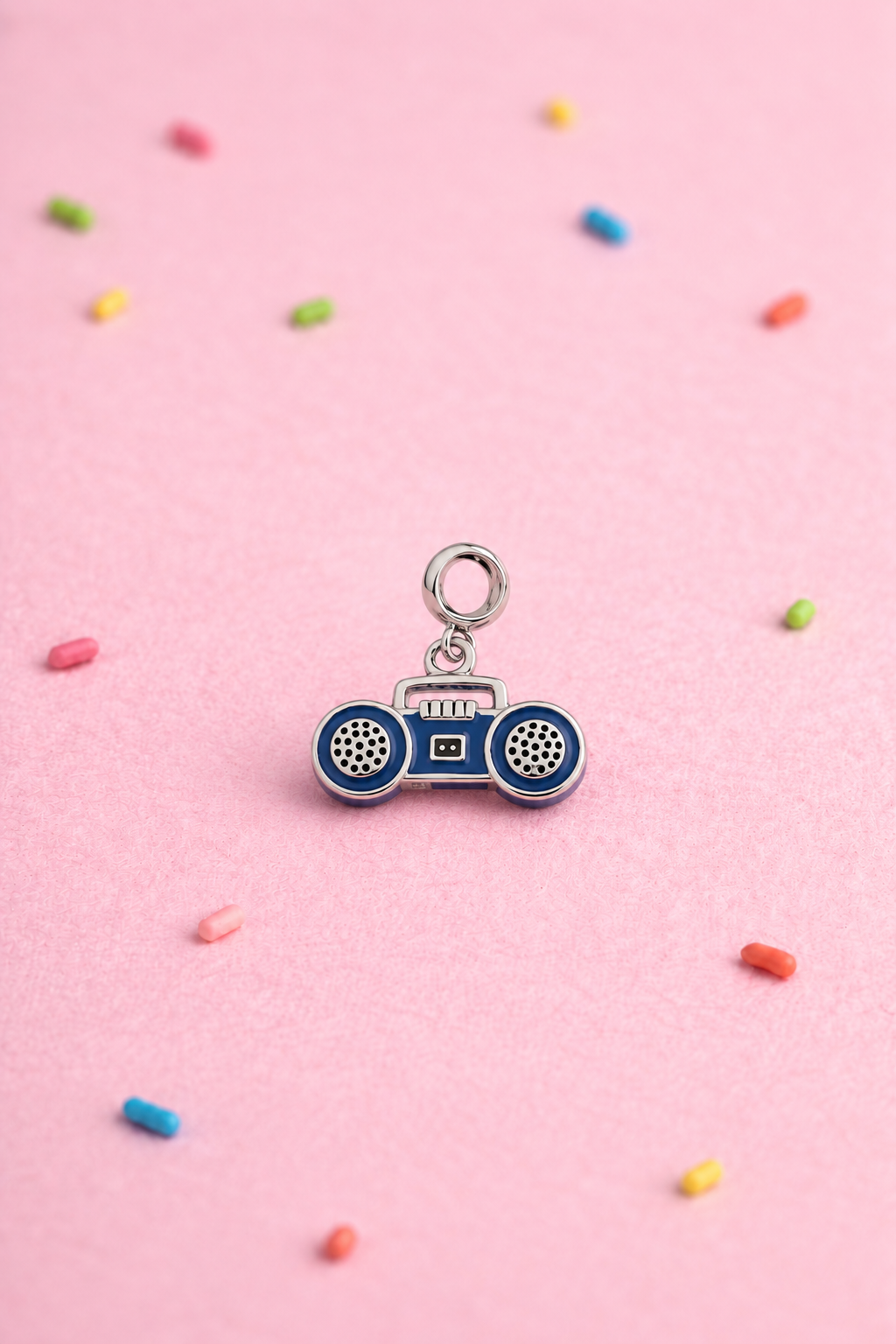 Blue Beats Charm