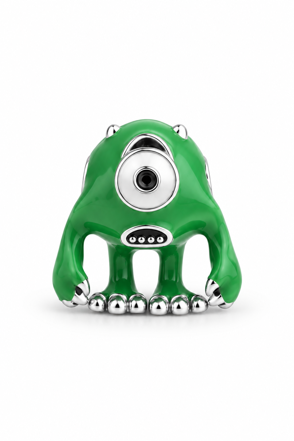 Green Cyclops Monster Charm
