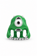 Green Cyclops Monster Charm