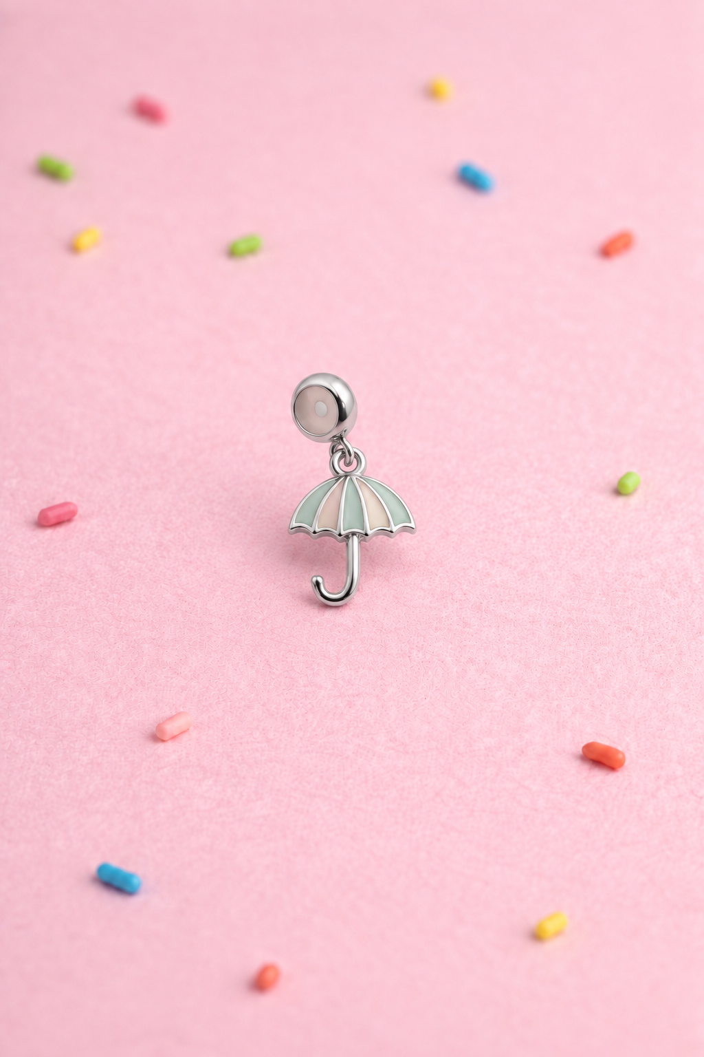 Pastel Umbrella Charm