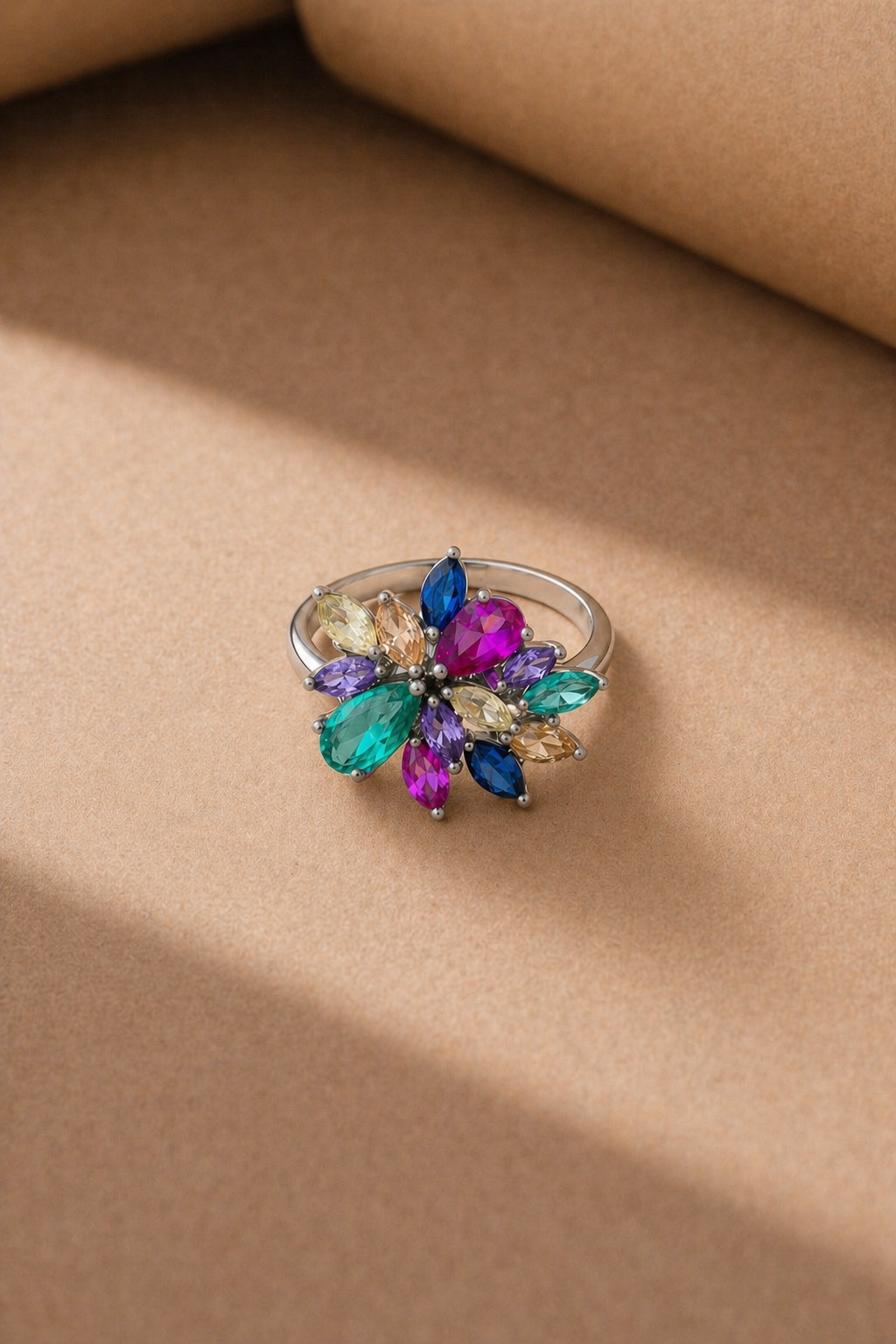 Aurora Floral Ring