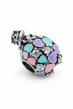Pastel Love Heart Charm