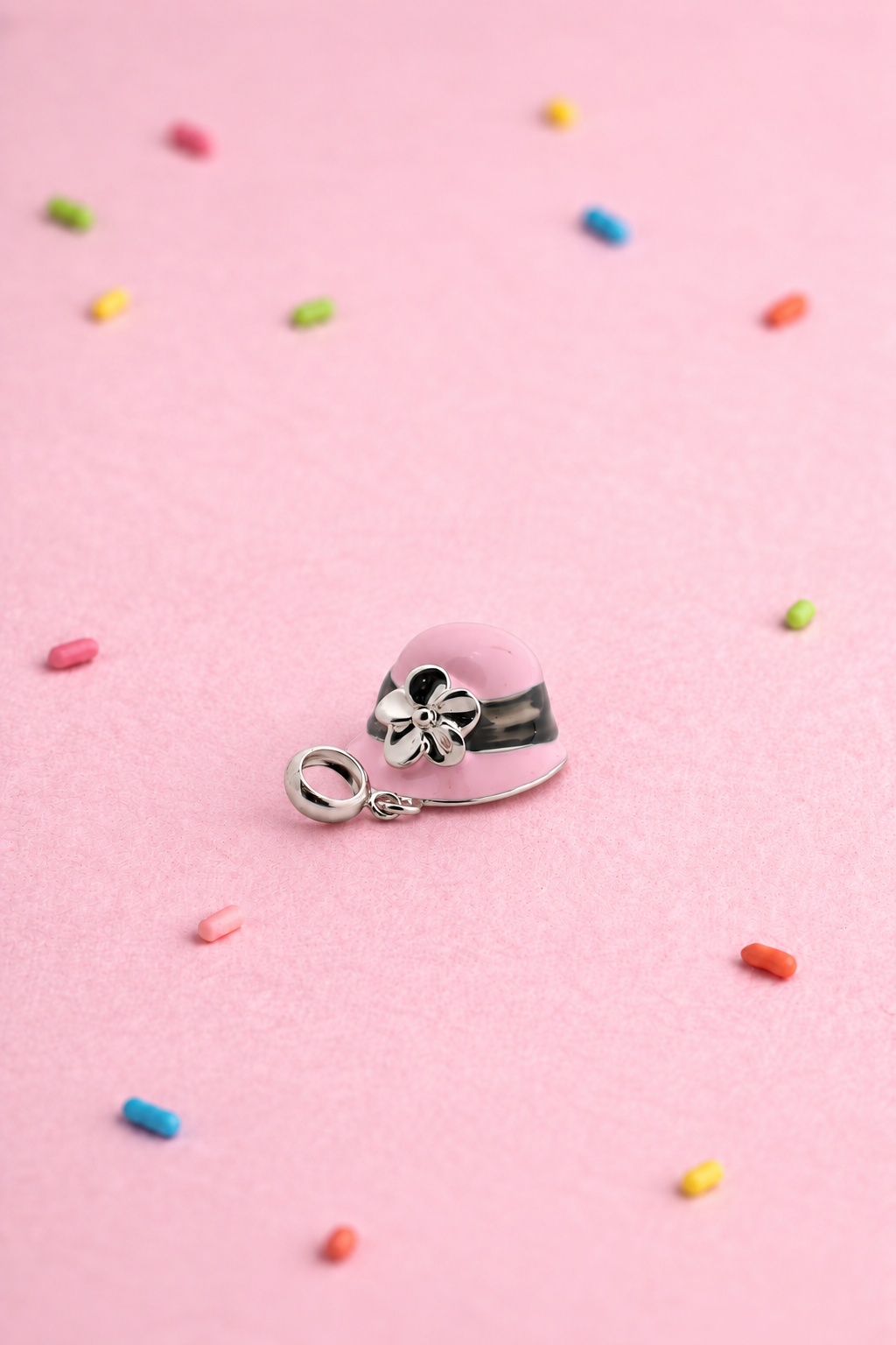 Pink Hat Charm
