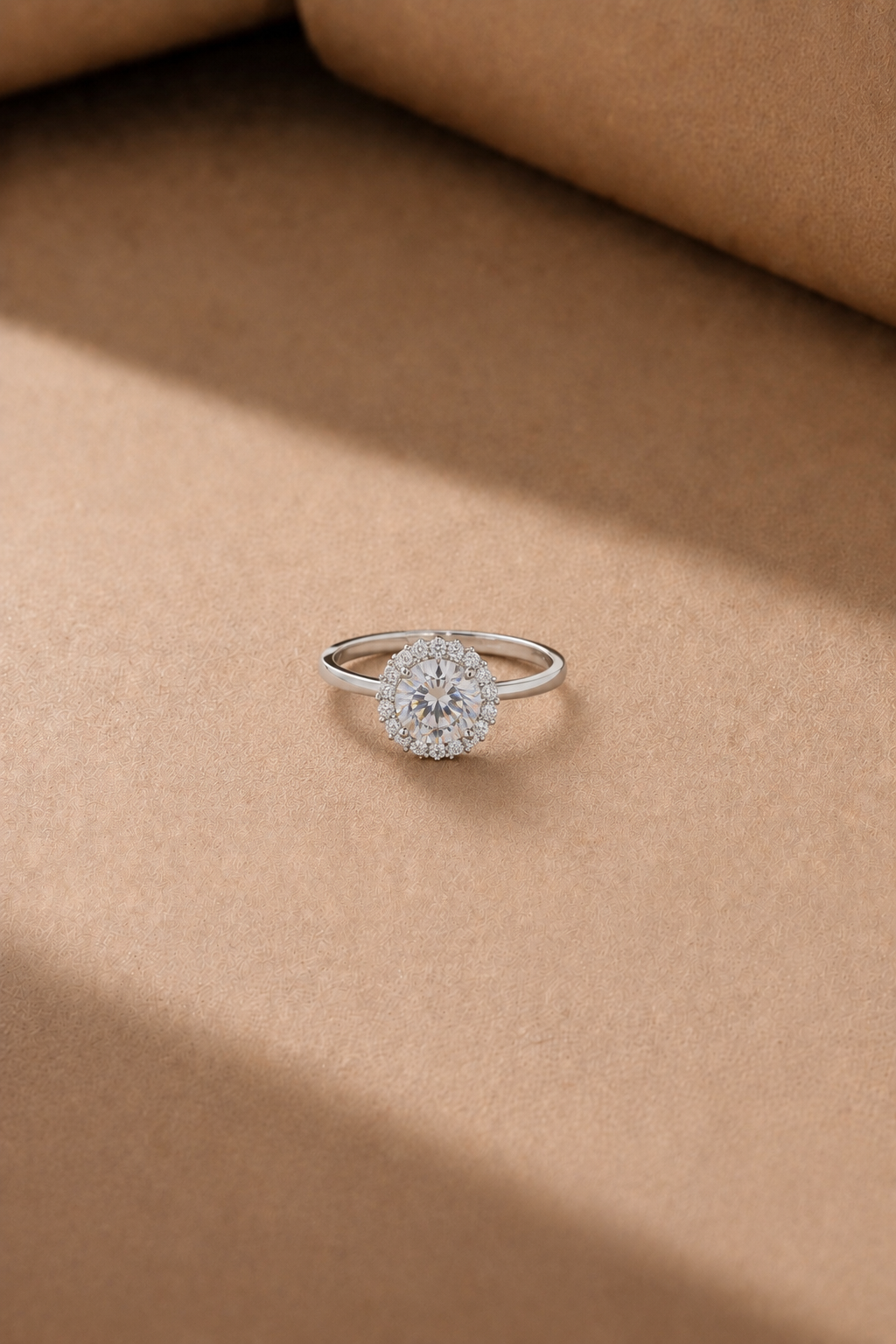 Moissanite Ever Glow Ring