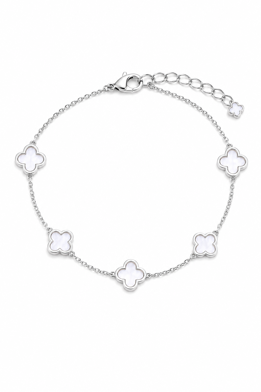 White Petal Bracelet