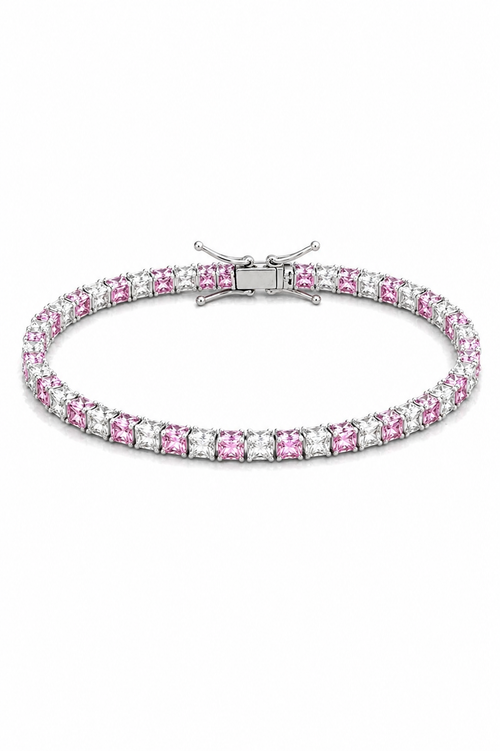 Blush Tennis Bracelet