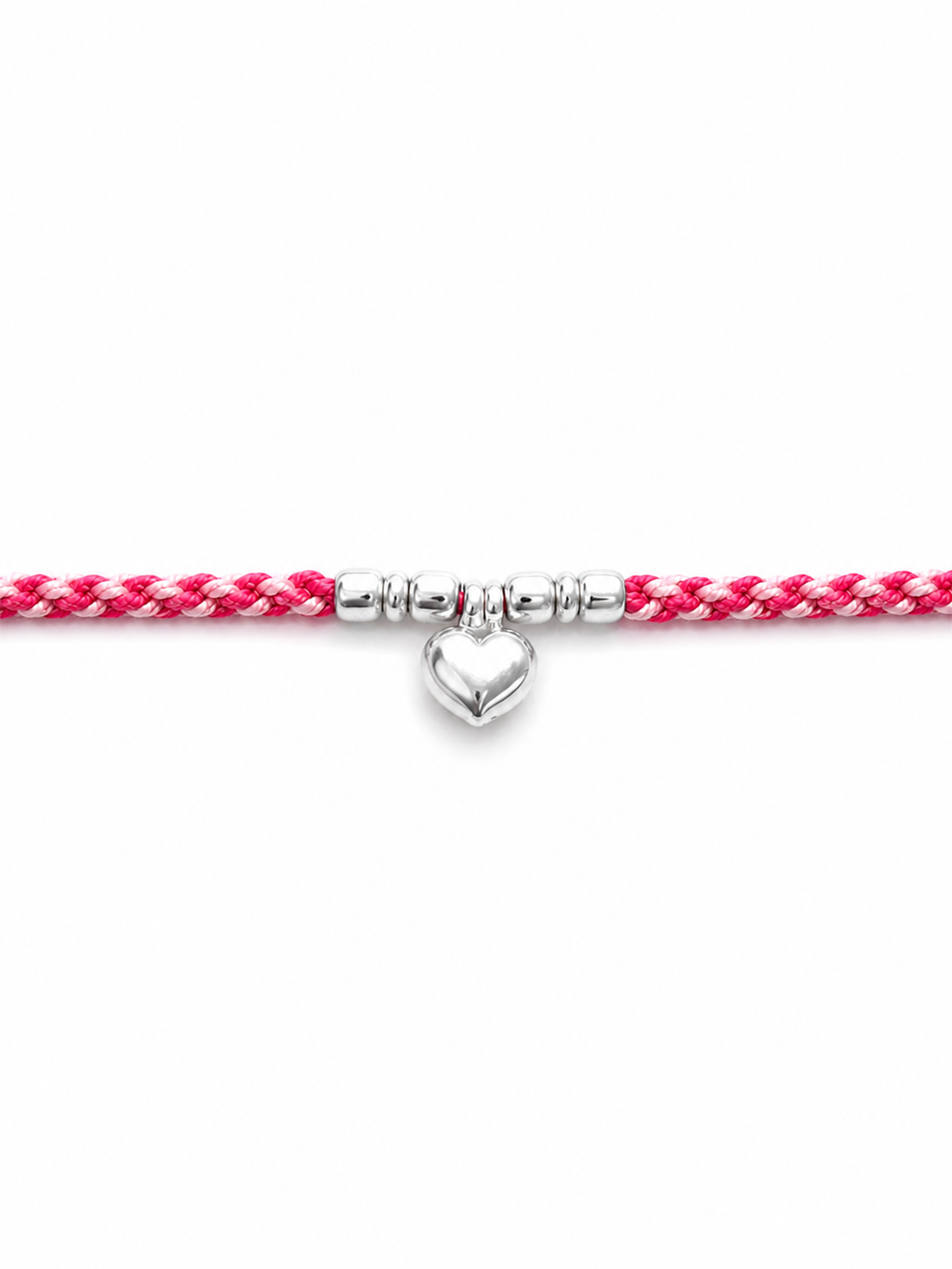 Silver Heart Rakhi