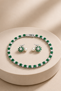 Emerald Whisper Set