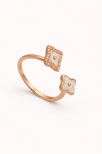 Blush Clover Ring