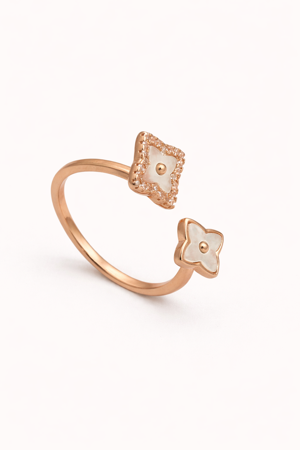 Blush Clover Ring