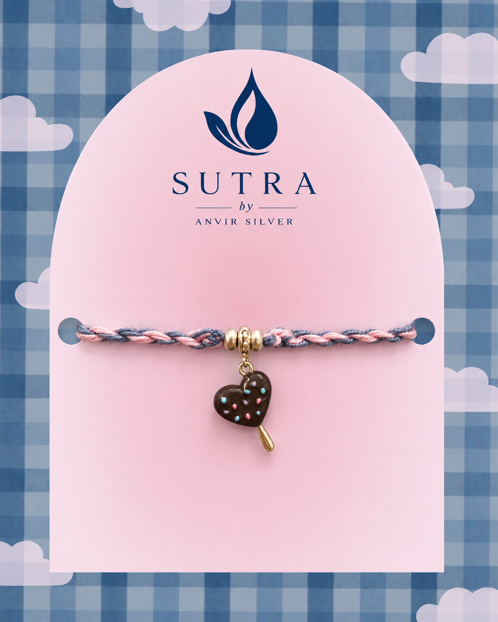 Choco Heart Pop Rakhi