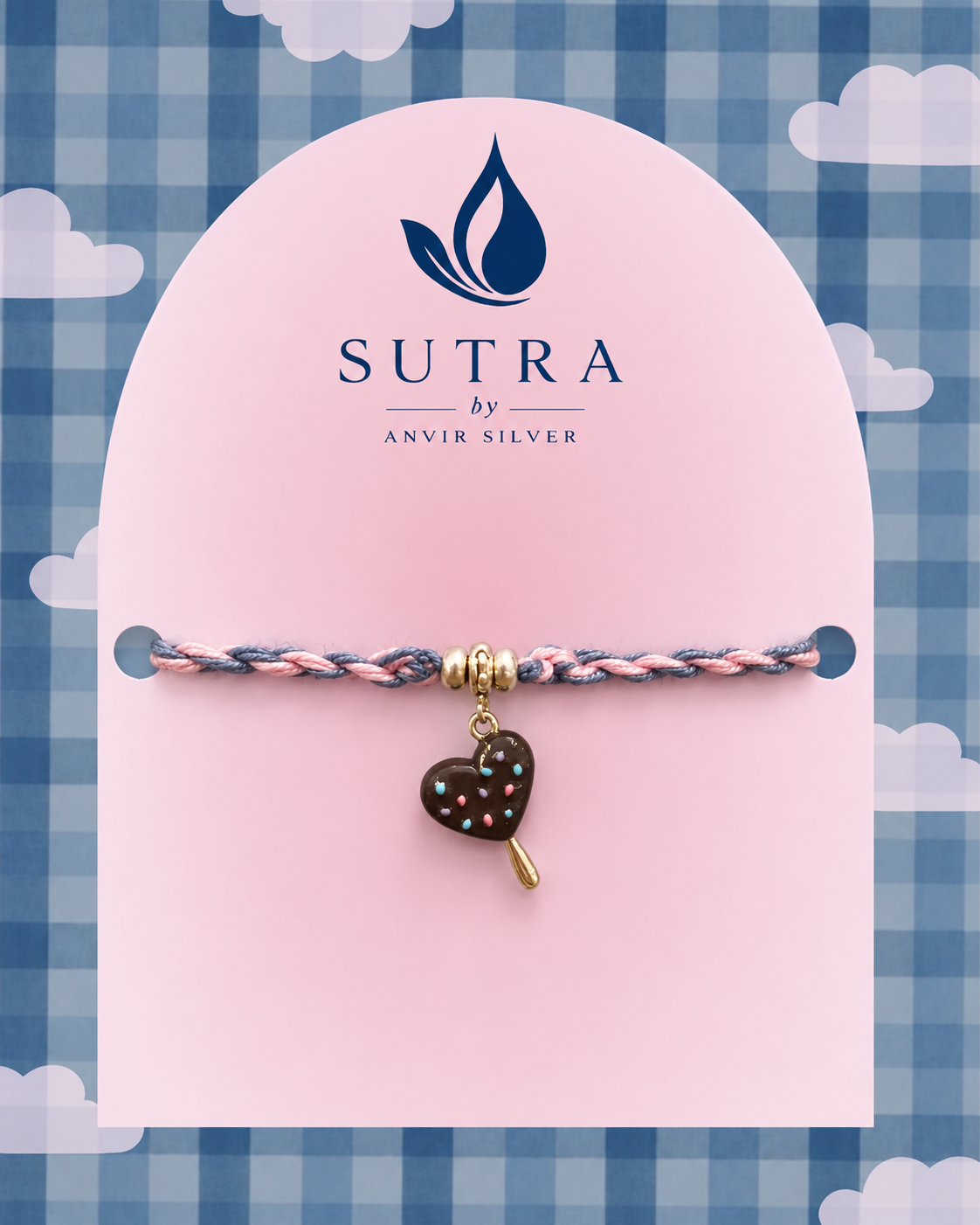 Choco Heart Pop Rakhi