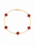 Cherry Clover Bracelet