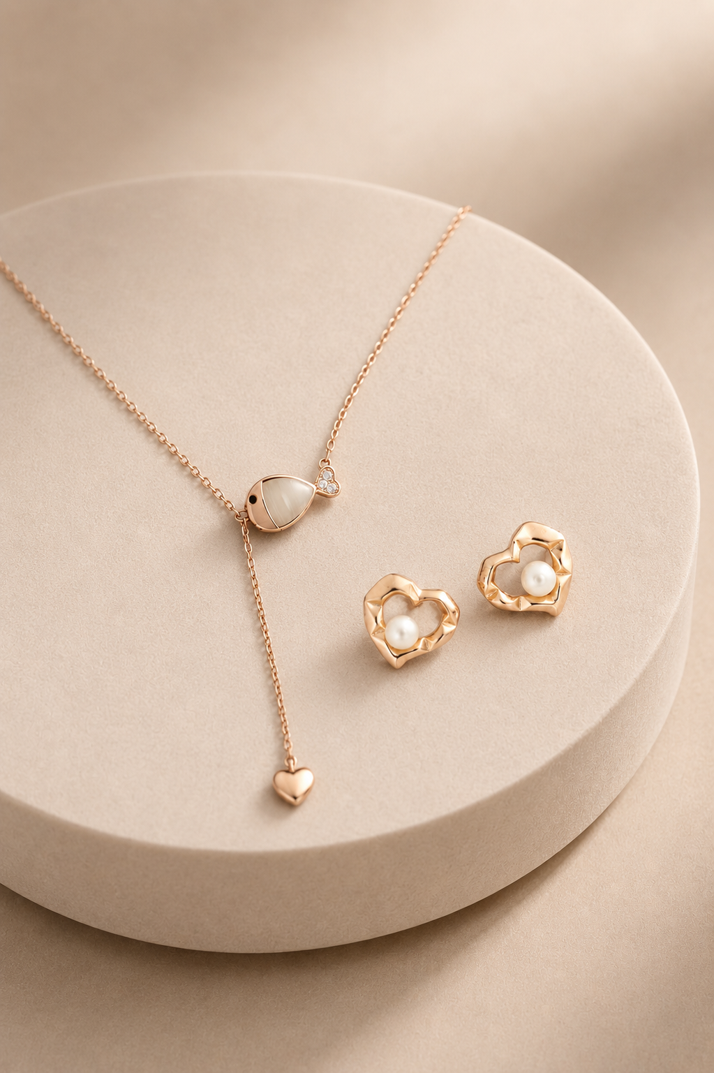 Cupid Pearl Set