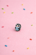 Crystal Heart Penguin Charm
