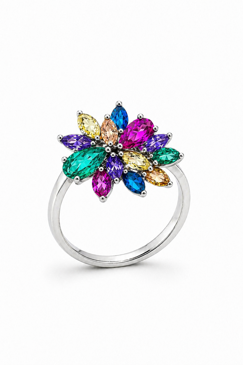 Aurora Floral Ring