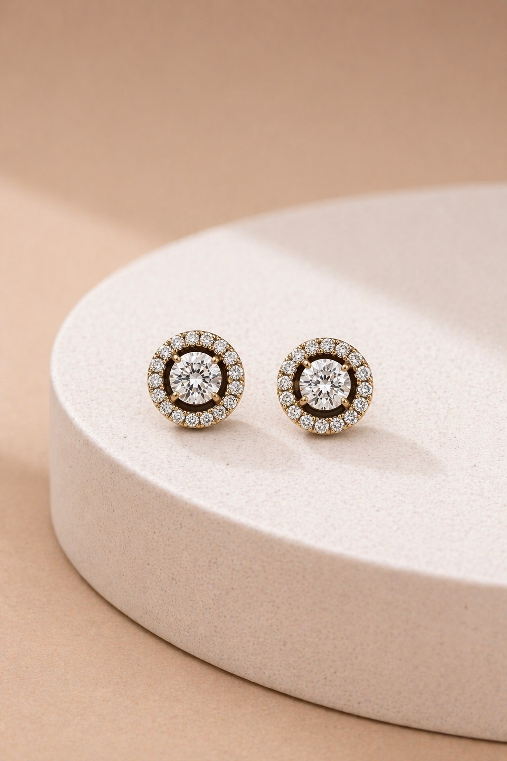 Halo Luxe Studs