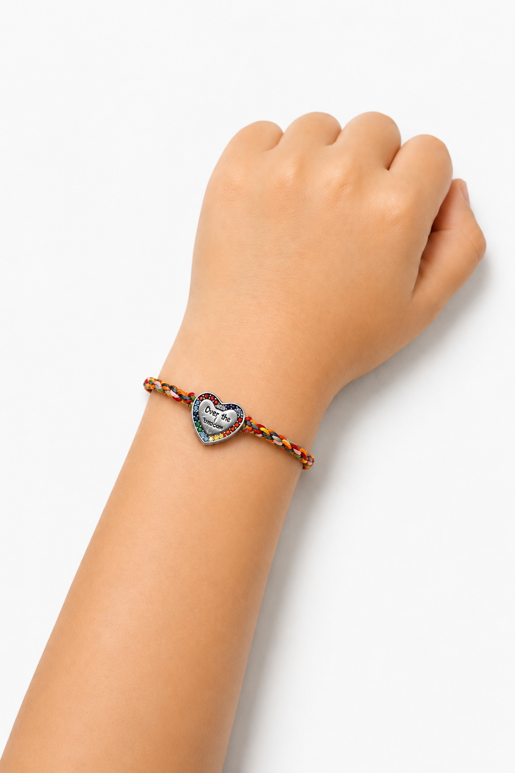Over The Rainbow Heart Rakhi