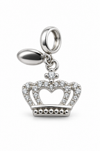 Royal Heart Crown Charm
