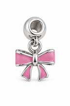Pink Bow Charm