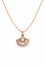 Elegant Halo Pendant