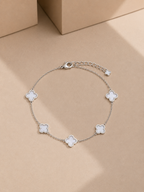 White Petal Bracelet