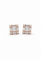 Square Glow Studs