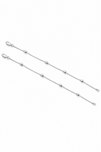 Silver Dew Anklet
