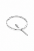 Sterling Lock Bracelet